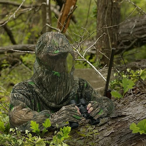 Vista 34 de LOOGU Conjuntos de mosquitos, pantalones de red y capucha de malla ultrafina, con pesca, senderismo, camping y jardinería Loogu Super Tree Camo