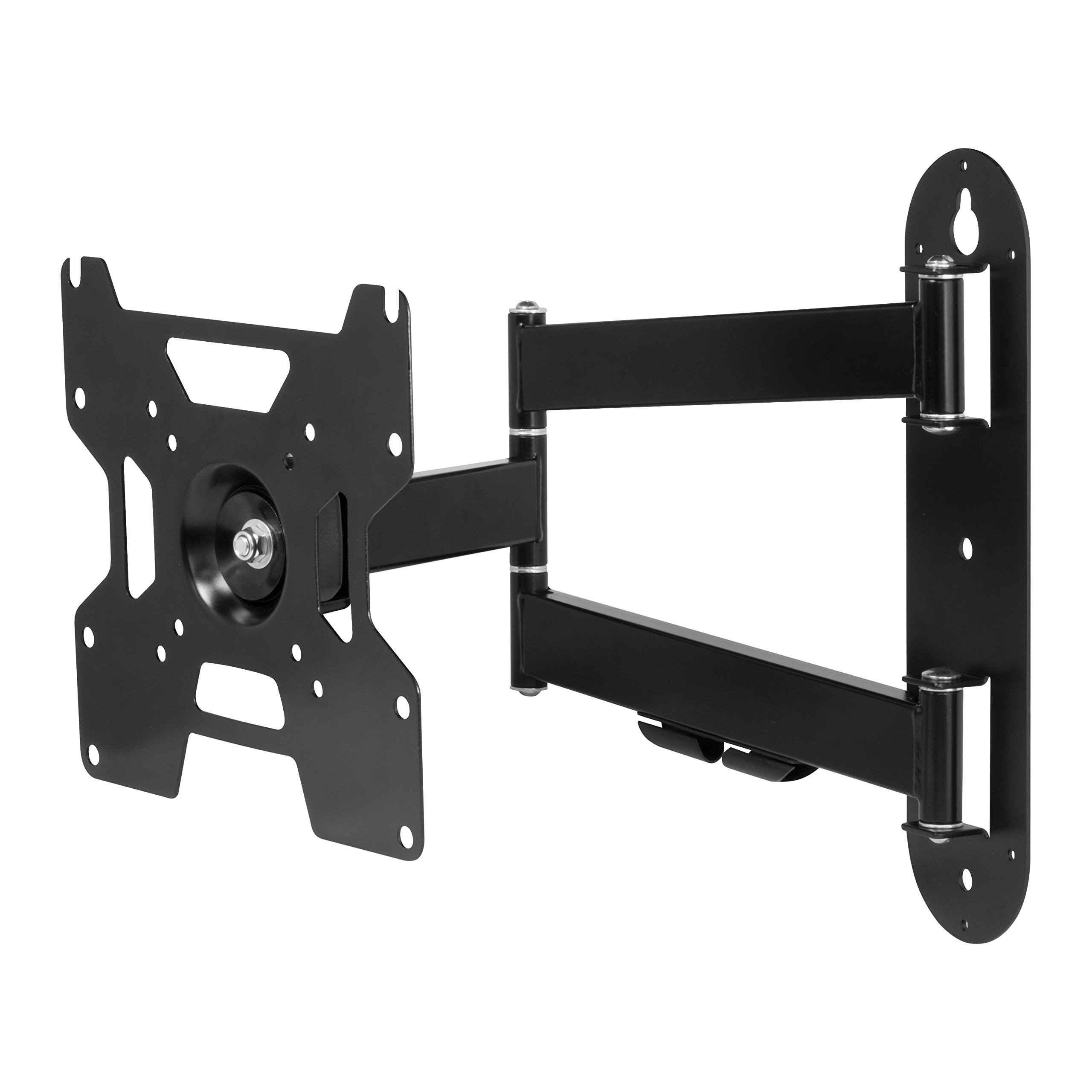 ARCTIC TV Flex S - Uchwyt ścienny Full Motion dla 22"-55" LED, LCD, Plazma pasuje do telewizorów, ramię monitora do 25 kg, w pełni ruchomy - czarny