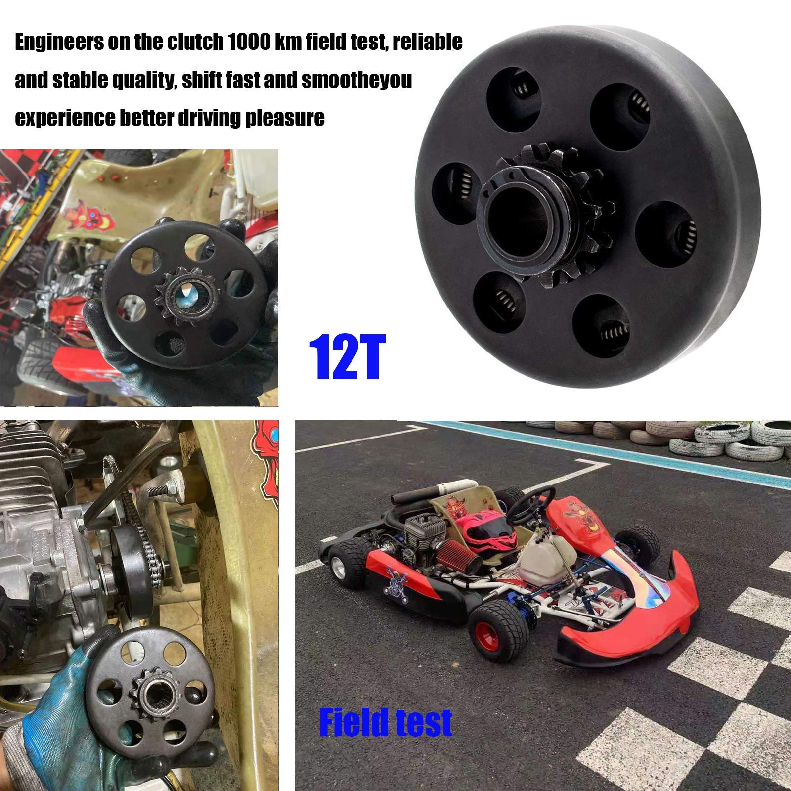 Embrayage Centrifuge 3/4 Bore 35 Chaînes 12T Go-Kart Mini Bike