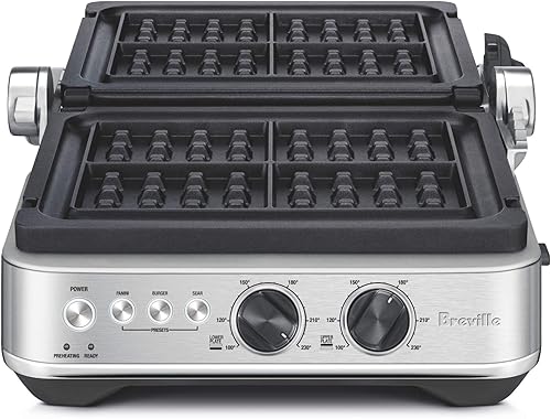 Miniatura 3 de Breville Platos de gofres sin desorden para parrilla inteligente Breville (BGR820XL)