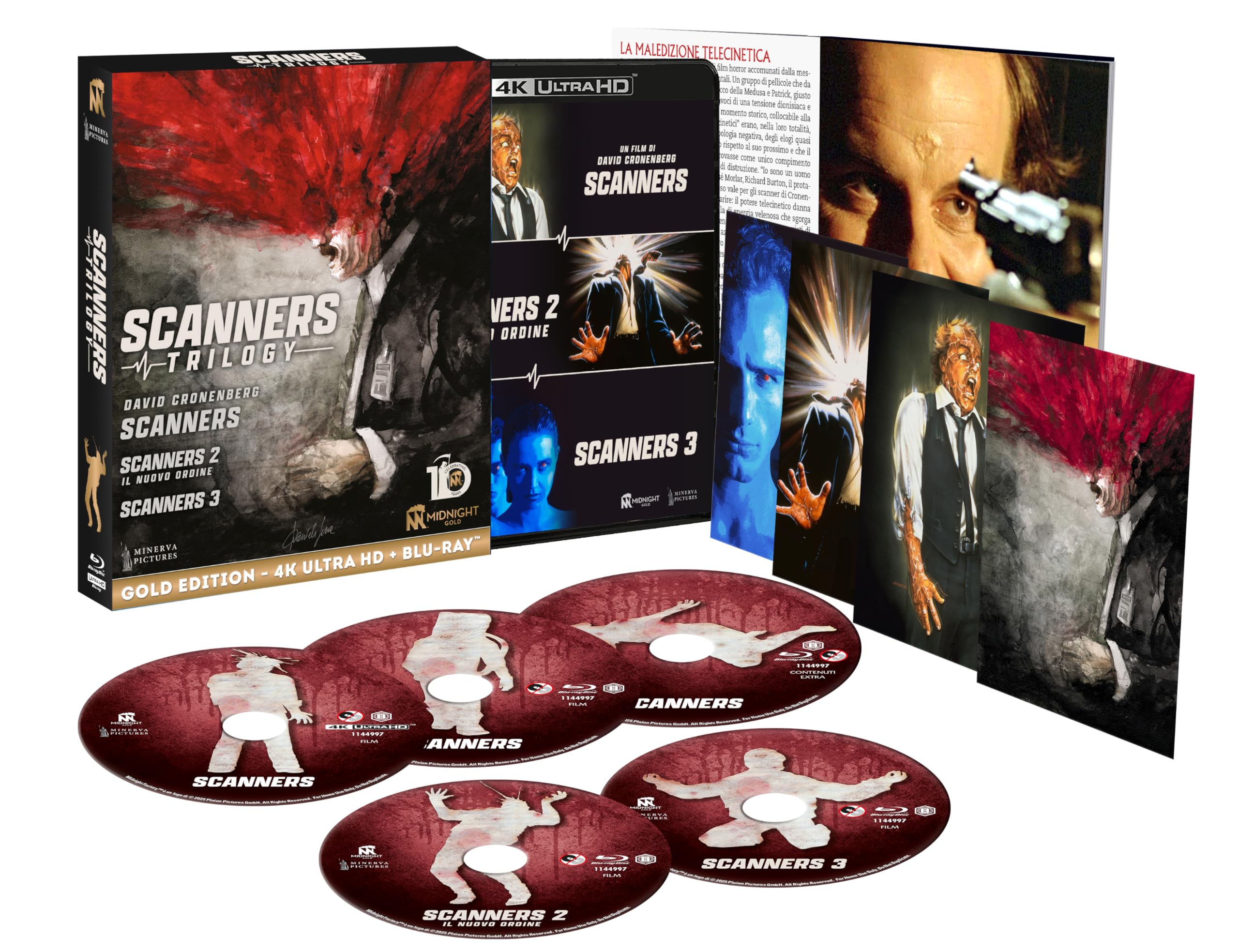 Scanners Trilogy (4K UHD