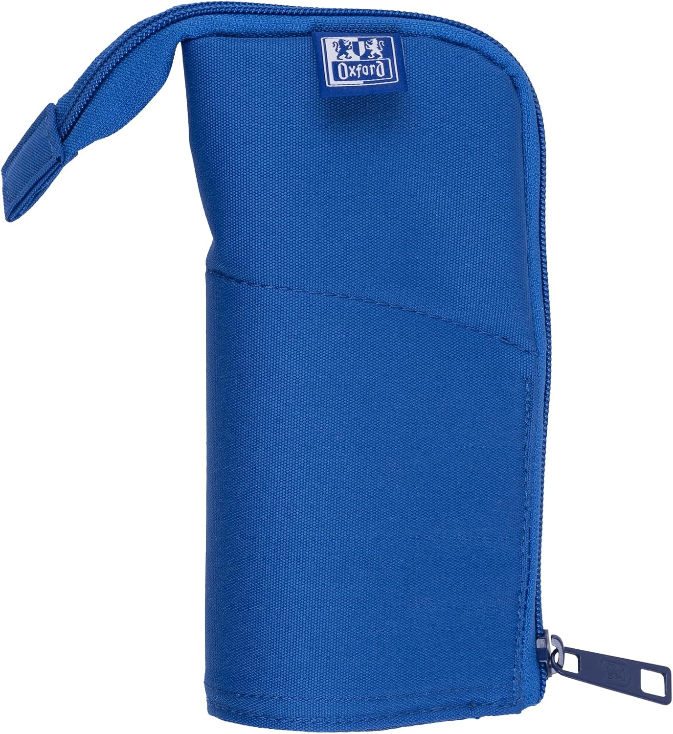 Oxford Blue Stand Up Pen Holder with Zip Pen Case, 20.5 x 10.5 x 2.7 cm