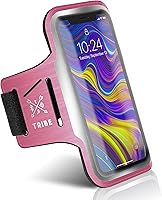 Vista 12 de TRIBE - Brazalete para teléfono móvil para correr. Brazaletes deportivos para iPhone y Galaxy para mujeres, hombres, corredores, trotar, caminar