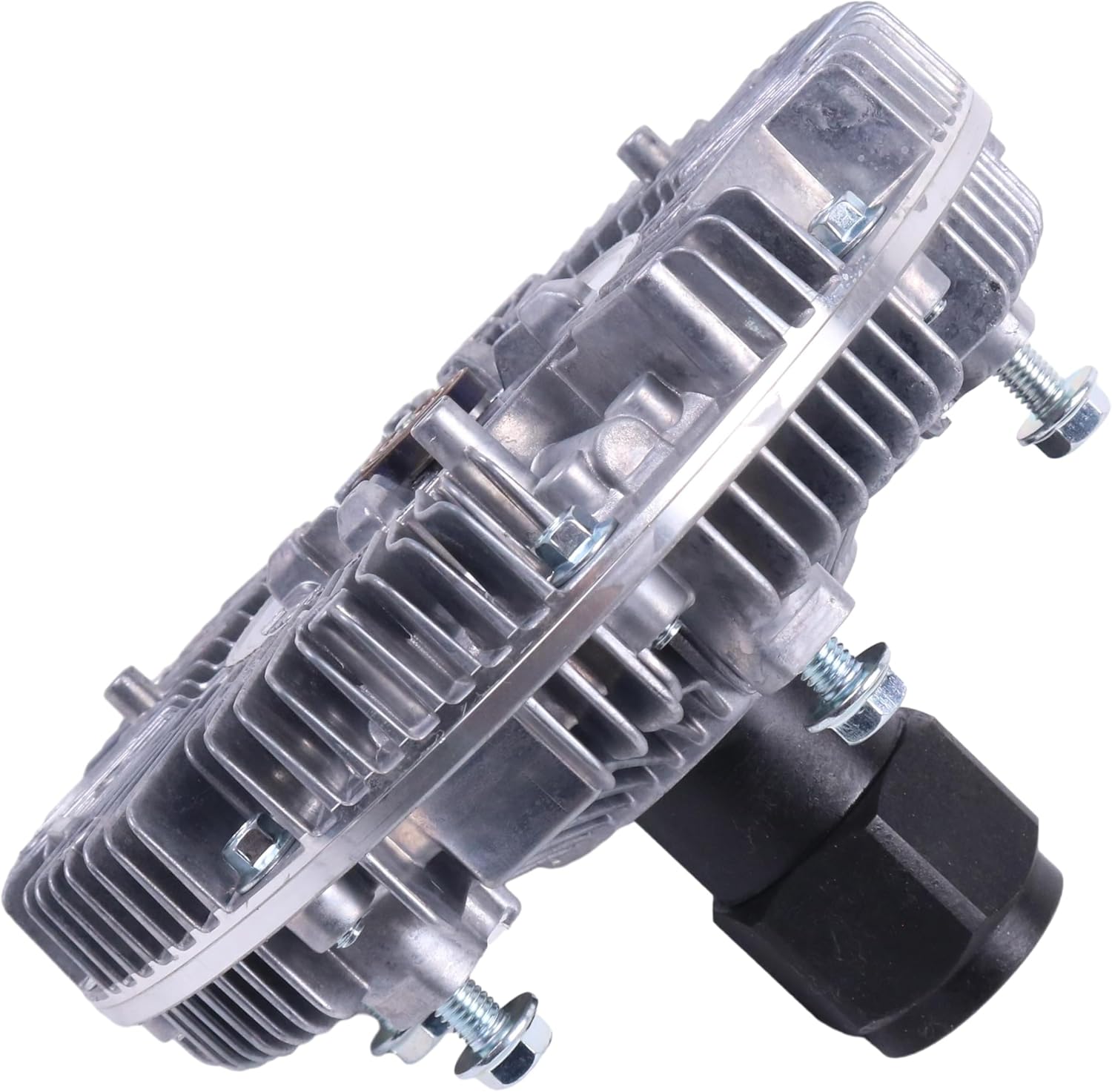 Aluminum Engine Cooling Fan Clutch 7C4ZA616BA 7C4Z8A616BA 3584438C3 Compatible with International DT466E Diesel Engine