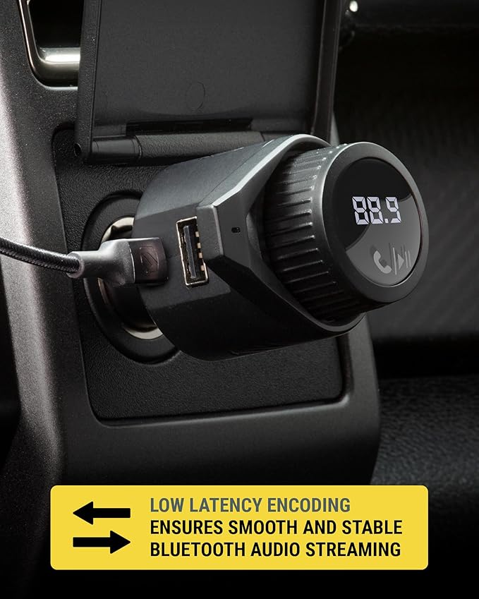 Scosche BTFM9 Transmisor FM Bluetooth para Coche miniatura 5