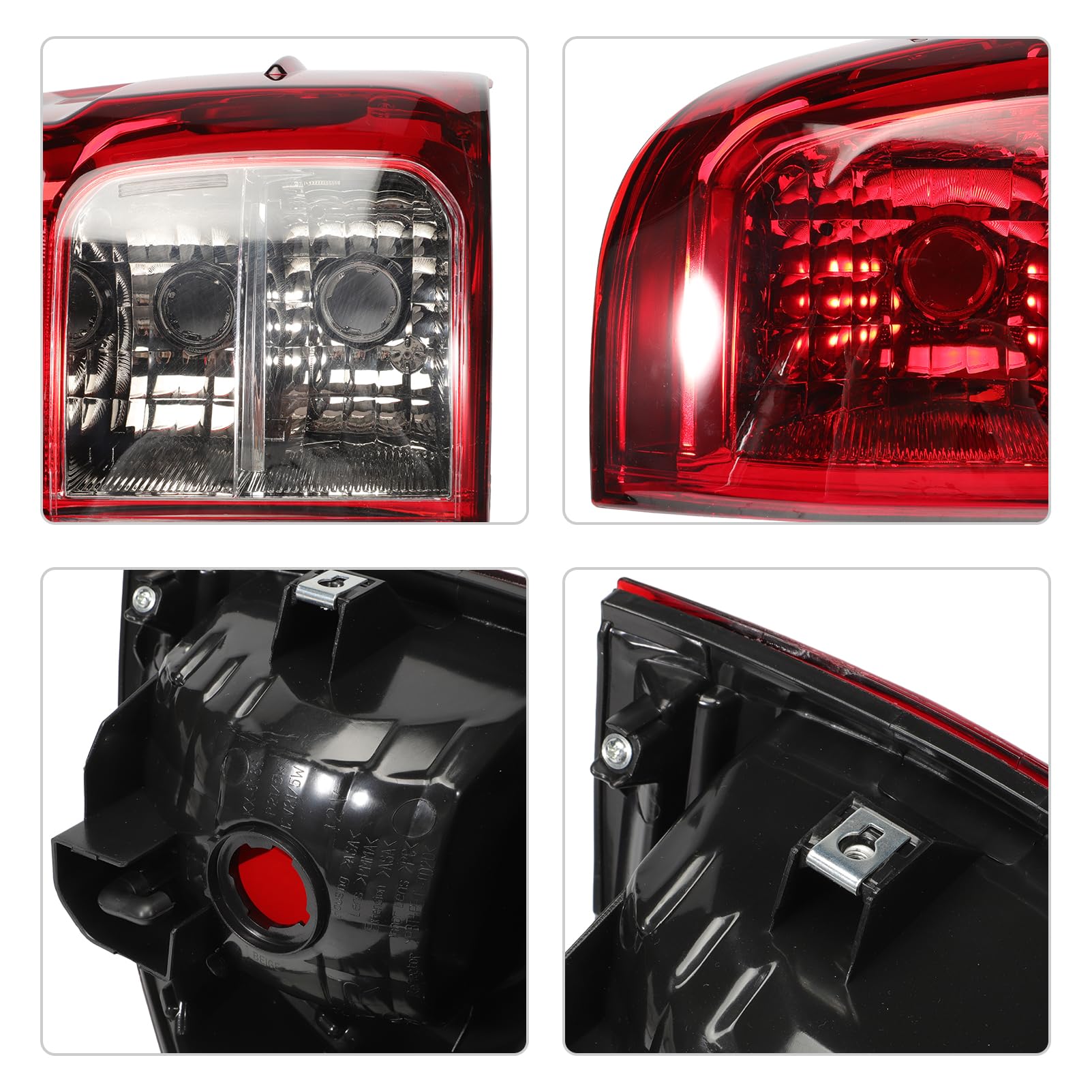 Piloto Trasero Derecha Toyota Hilux pick-up 2015-2018 Faro Trasero Exterior con arnés de cables foco Trasero