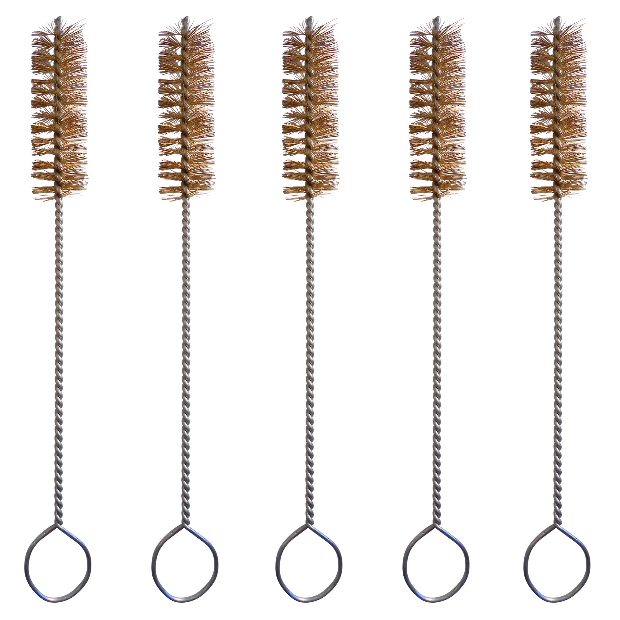 3/4'' Diameter Brass Tube Brush 5 Piece Pack