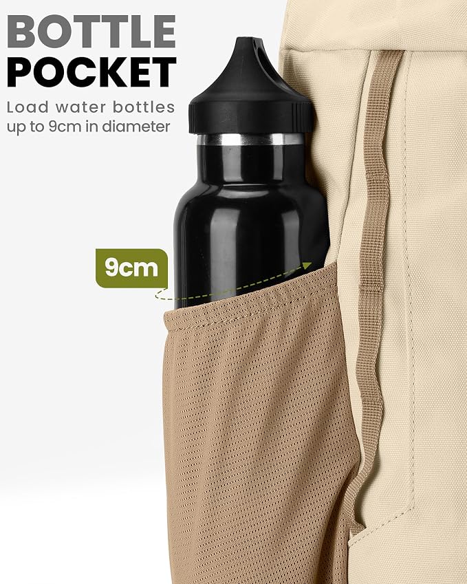Mochila Urbana Ligera OutdoorMaster Daypack Khaki miniatura 7
