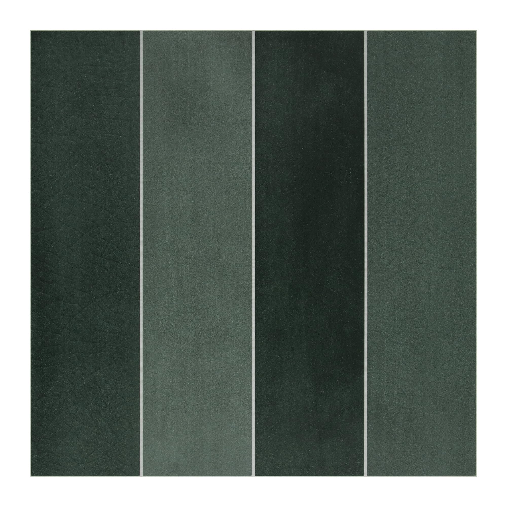 sunwings 16 fogli di piastrelle autoadesive 3D da 22,9 x 22,9 cm, effetto 3D, quadrate, autoadesive, per cucina e bagno, colore: verde
