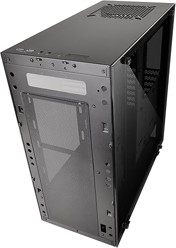 Vista 39 de Thermaltake View 300 MX TG ARGB Motherboard Sync E-ATX - Carcasa para computadora de torre media con ventilador ARGB frontal de 0.079 x 7.874 in