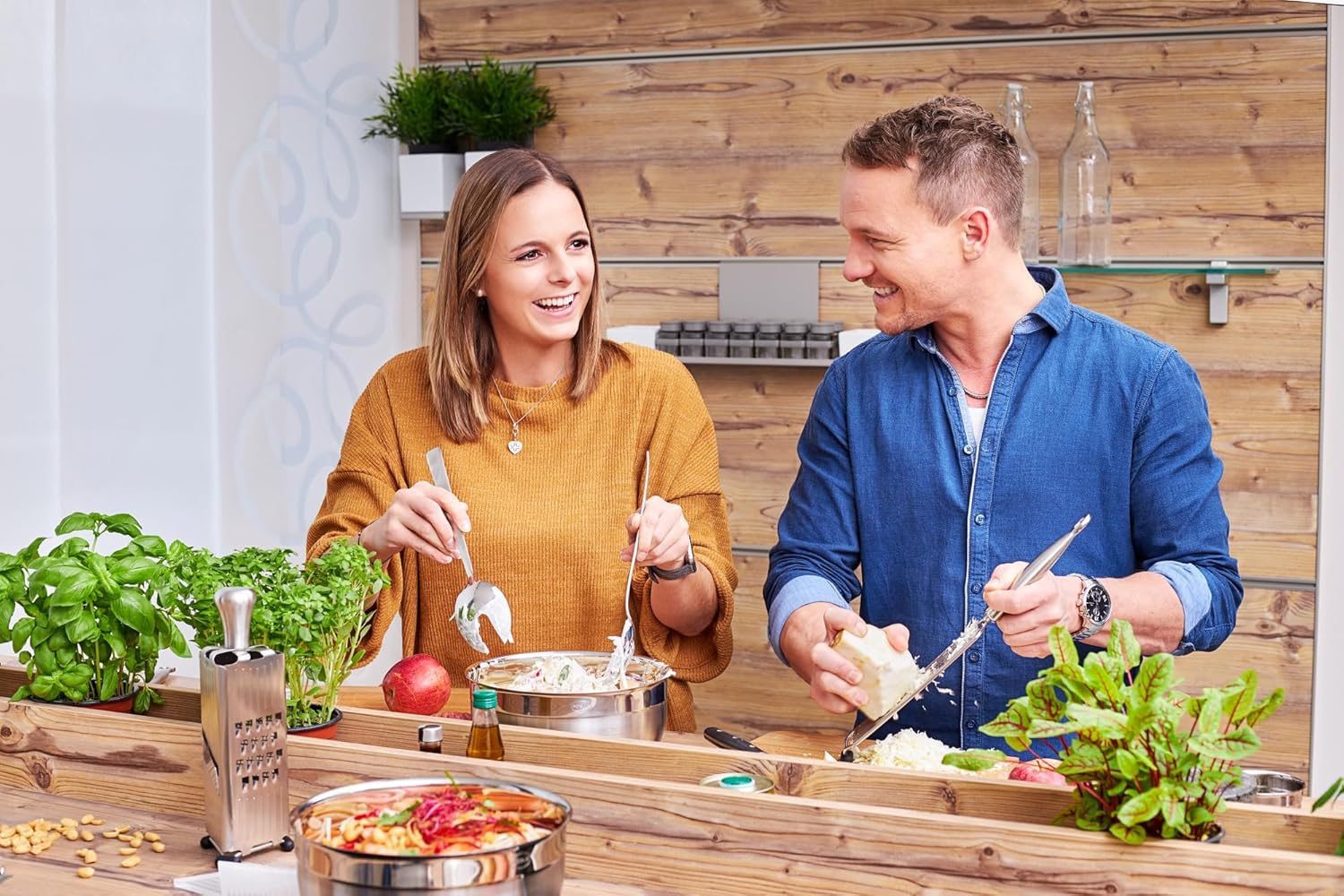 Rösle Stainless Steel Salad Serving Utensils