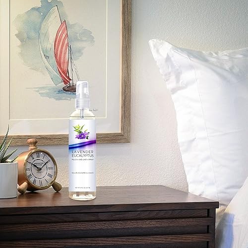 Miniatura 4 de Almohada de eucalipto de lavanda natural en aerosol y lino, el mejor aerosol casero para relajar la mente, los patrones de sueño y el cuerpo, fuerte