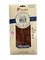 Vista 1 de Auténtico chorizo español en rodajas importado de España. Suave 3.5 onzas por Palacios