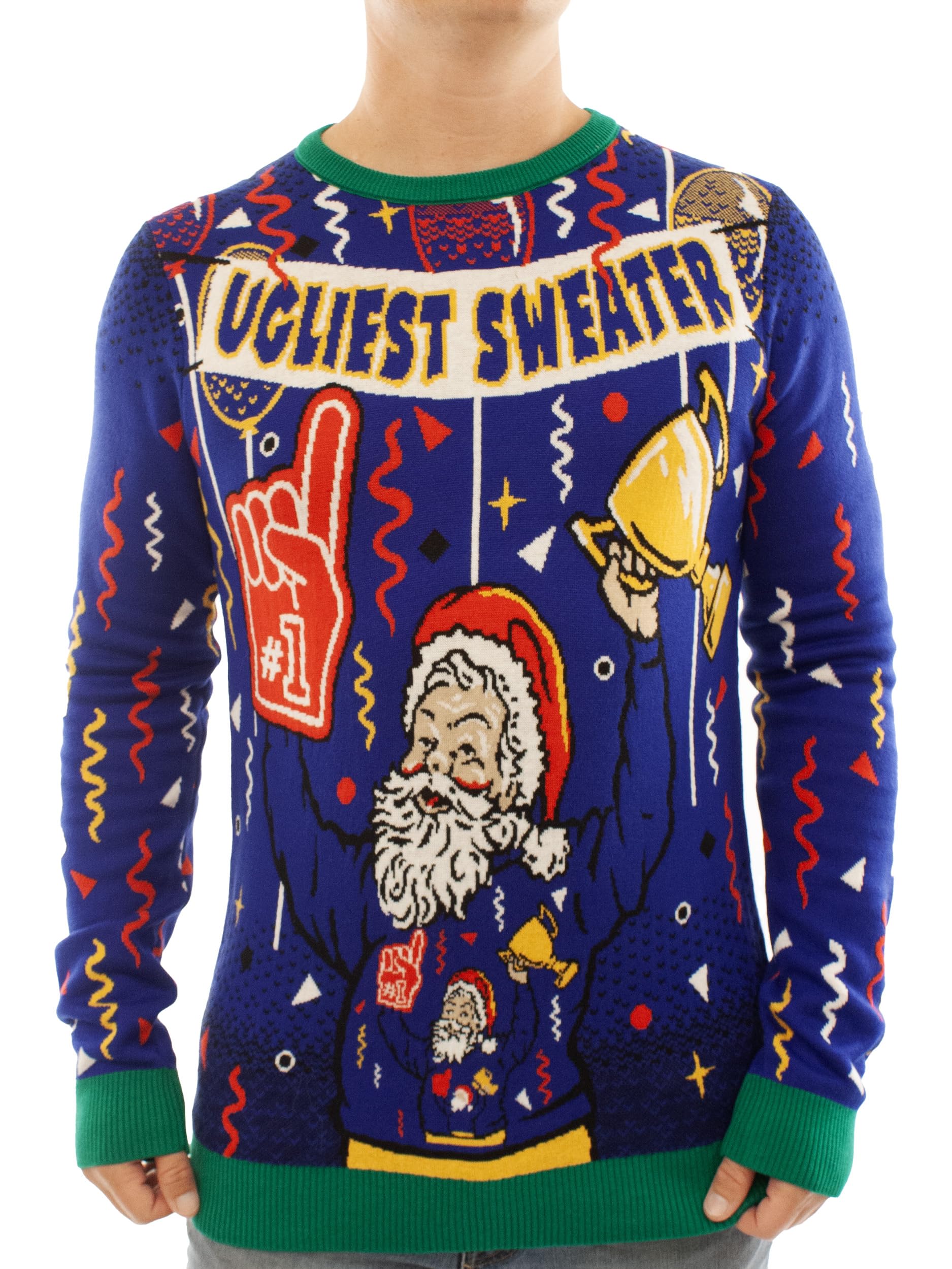 Ugly Christmas Party Classic Knitted Ugly Christmas Sweater for