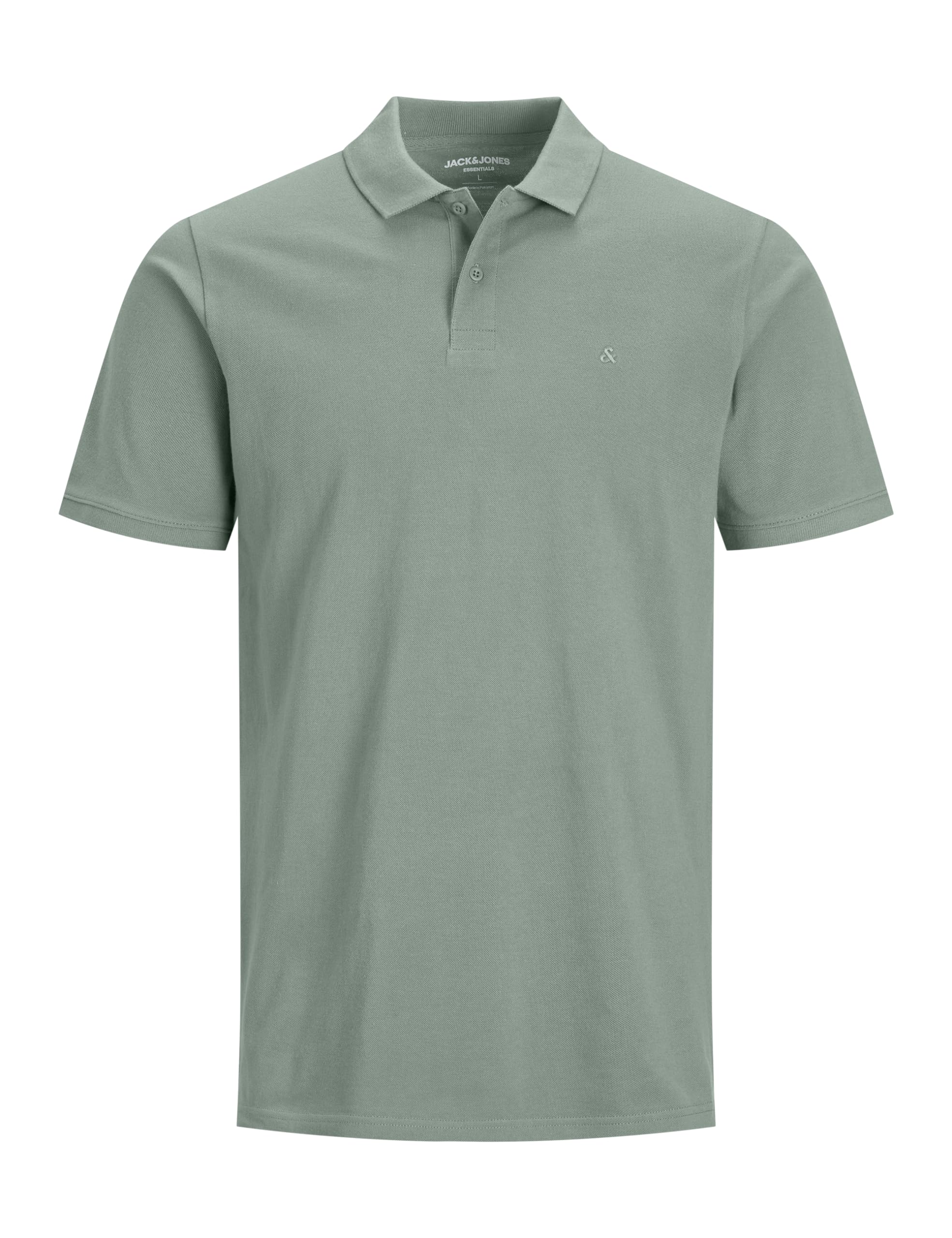 JACK & JONES Men's Jjebasic Polo SS Noos, Iceberg Green, XS