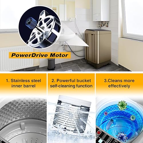 Miniatura 5 de AYC-XQB201A-GOLD6-M02 Lavadora de apartamentos