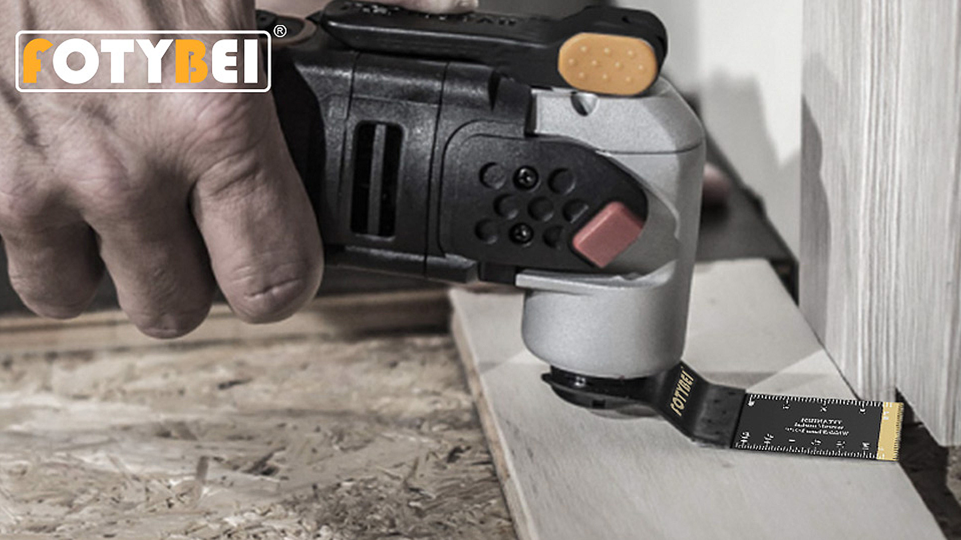 5 Lame Multifunzione In Titanio Per Utensile Oscillante - Tagliano Legno, Metallo, Plastica