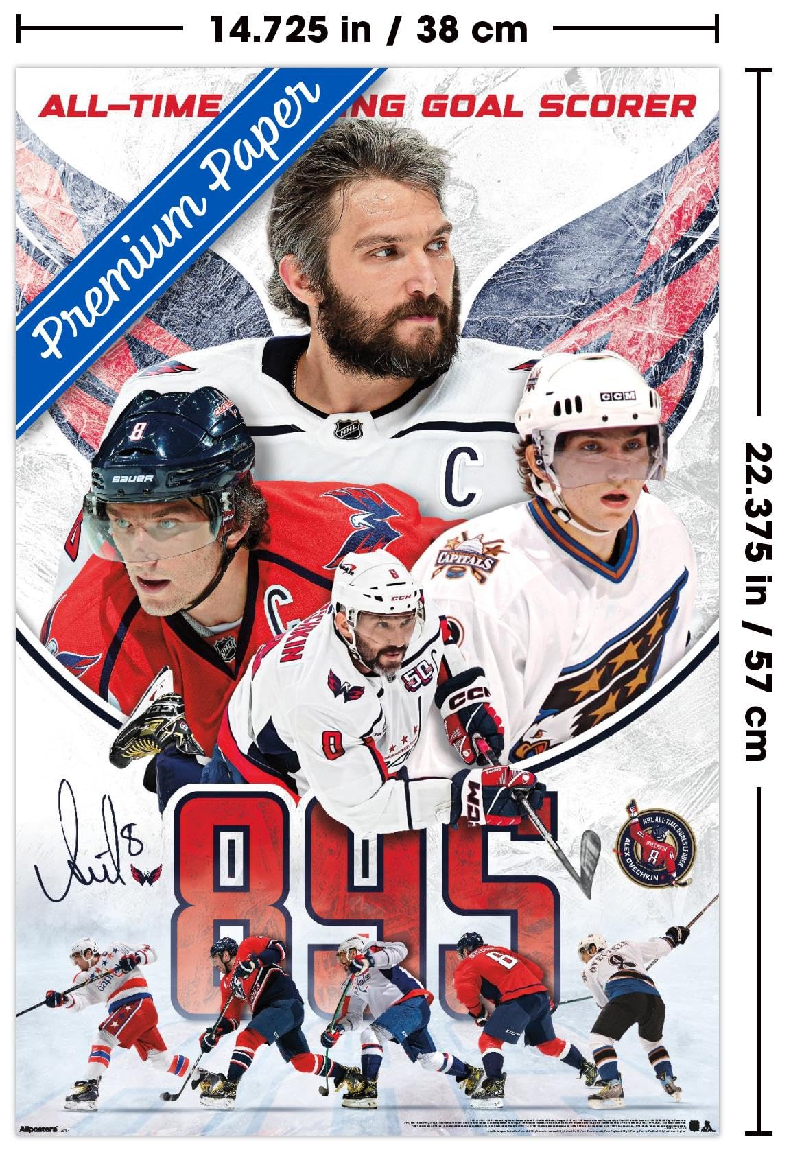 Amazon.com: NHL Washington Capitals - Alex Ovechkin All-Time