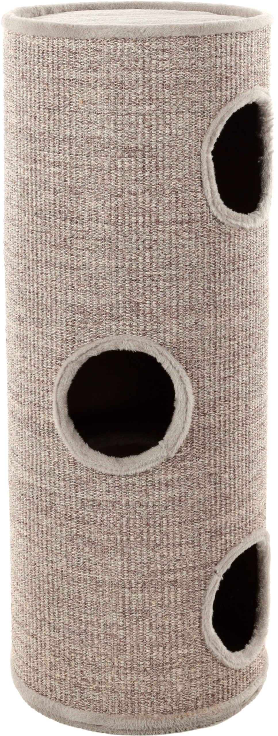 Flamingo SCRATCHING BARREL GRETA GREY L 38x38x100CM