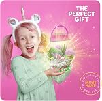 Dan&Darci Kit de terrassement pour licornes lumineux pour enfants - Cadeaux d'anniversaire pour enfants - Meilleurs jouets licornes & Kits d'activités Présentations - Arts & Artisanat pour les filles & Âge des garçons 4 5 6 7 8-12 ans Cadeau fille