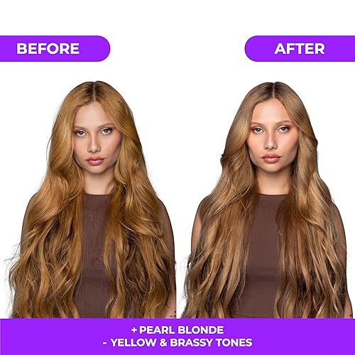 Miniatura 3 de Naissant Set Purple Shampoo & Toning Mask | Elimina el cobrizo | Neutraliza los tonos amarillos y naranjas | Sin parabenos, amoníaco ni sulfato |