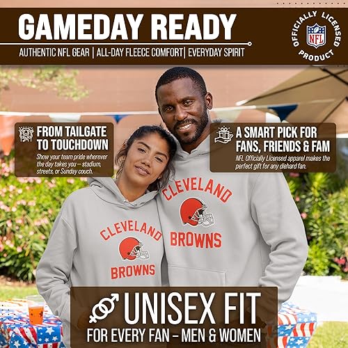 Miniatura 89 de Team Fan Apparel - Sudadera con capucha para adultos de NFL Gameday, mezcla de algodón y vellón de poliéster, abrígate y representa a tu