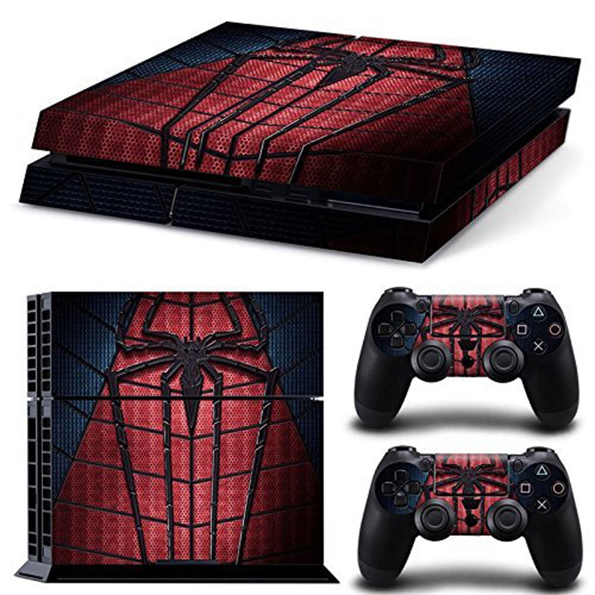 Elton Spider Man 2 Theme 3M Skin Sticker Cover for PS4 Console and Controllers [video game]-image-28