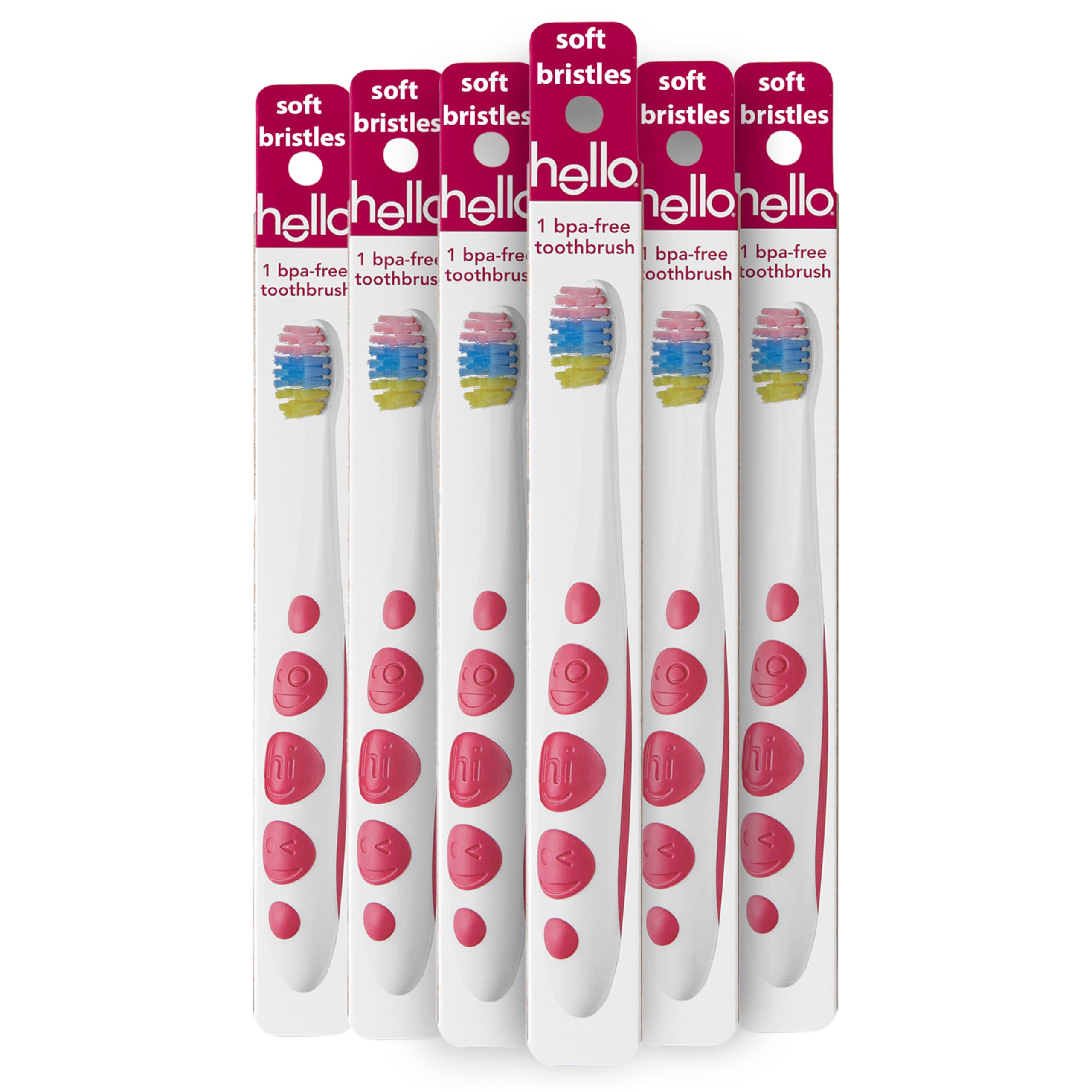 Hello Soft Kids Toothbrushes Unicorn Toothbrush Pack with Wide Handles Made for Kids of All Ages BPA-Free Super
