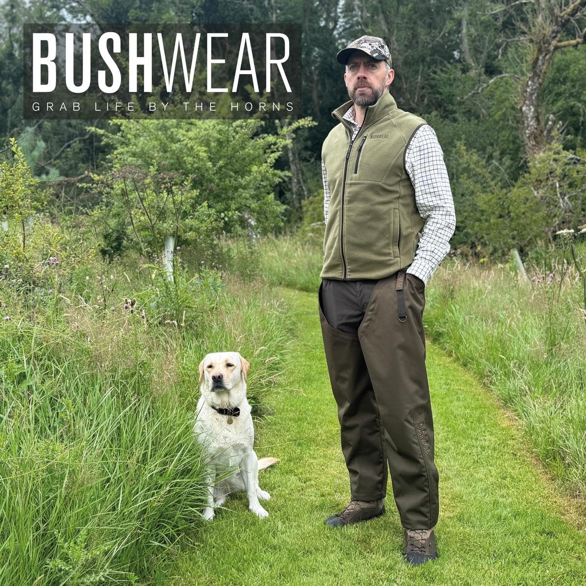 BushWear Thornguard Pro Jambières – Imperméables et Résistantes aux Ronces – Pro