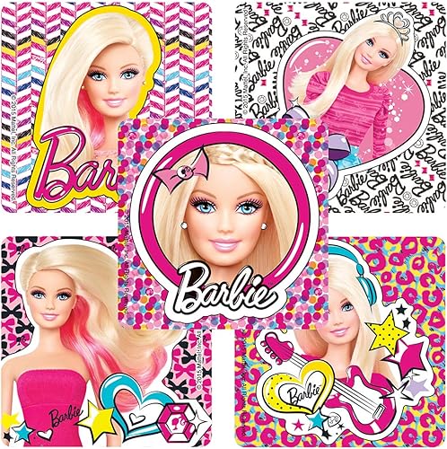 SmileMakers Pegatinas de fotos de Barbie hipoalergénicas, sin látex