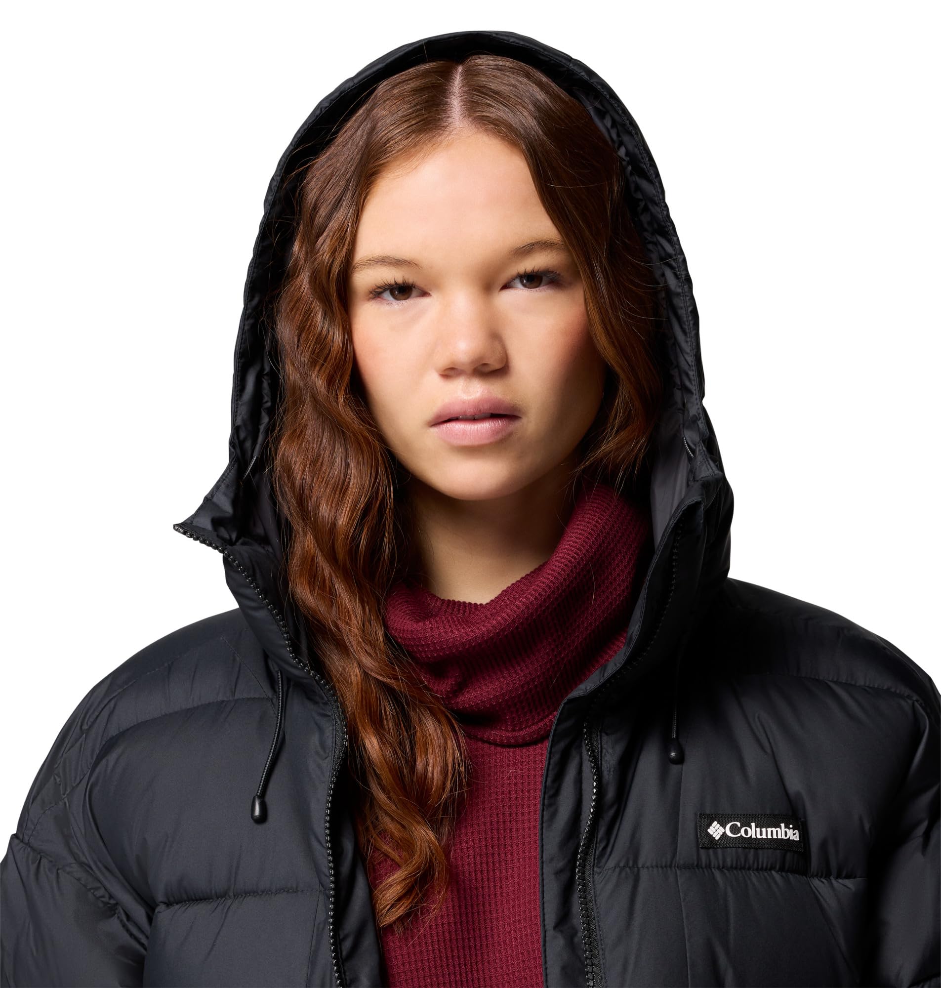 Columbia Pike Lake™ III Long Jacket Piumino con cappuccio Donna (Pacco da 1)