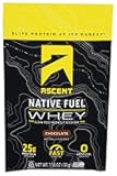 Ascent Chocolate Whey Protein Powder Packet, 1.16 OZ