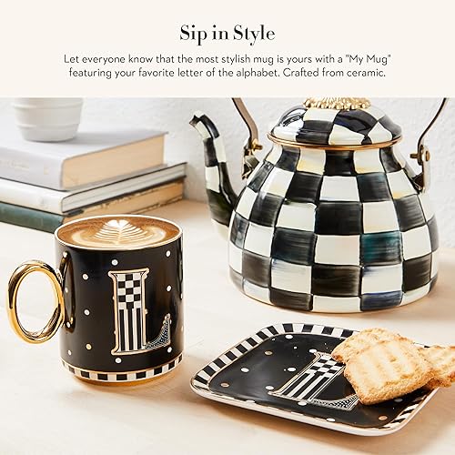 Miniatura 2 de MACKENZIE-CHILDS My Mug - Taza decorativa de cerámica con asa, T