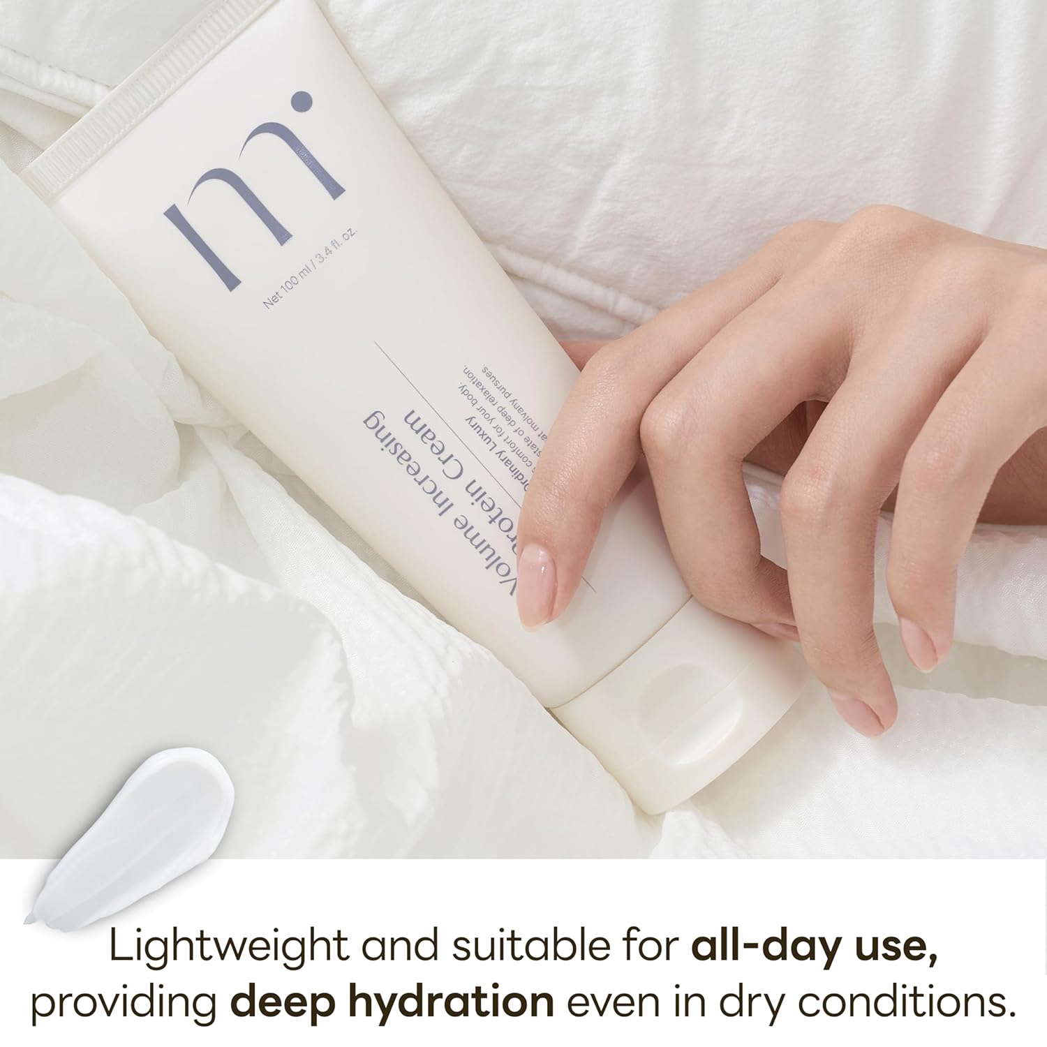 molvany Face Moisturizing Volume Impact Protein Cream - Korean Skincare Wrinkle Care Cream for Hydration, Elasticity & Volume Impact, 100 ml/3.38 fl. oz. - Image 4