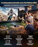 Vidéoprojecteur 4K pour Google TV 14.0 & AI Gemini, 2 + 32 Go, 2200 ANSI, MEMC, HDR10, 40 W Dolby Audio, projecteur intelligent 4K Home Cinéma avec réglage automatique de l'image, HDMI 2.1, WiFi BT - 8