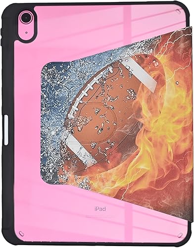 Miniatura 5 de Funda para iPad (A16) 11ª/10ª generación de 10.9 pulgadas 2025/2022, piel sintética con soporte giratorio de 360 grados, cubierta protectora de TPU