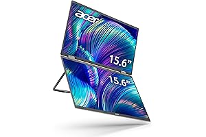 Acer Dual Monitor, 15.6” FHD PD163Q, Expand Your Productivity Horizons