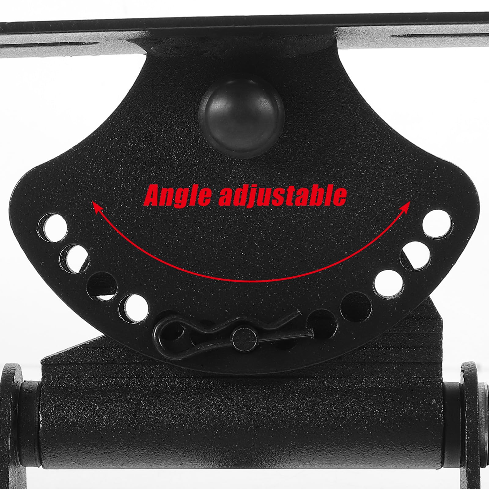 Support Montage Sécurisé Enceinte Murale Orientable Grosse Capacité de Charge en Alliage de Zinc Noir pour Systèmes Audio, pour Scènes de Karaoké et Ingénierie