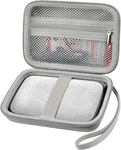 Funda compatible con HP Sprocket Select portátil 2 edición de impresora fotográfica instantánea, organizador de viaje para papel fotográfico Zink,
