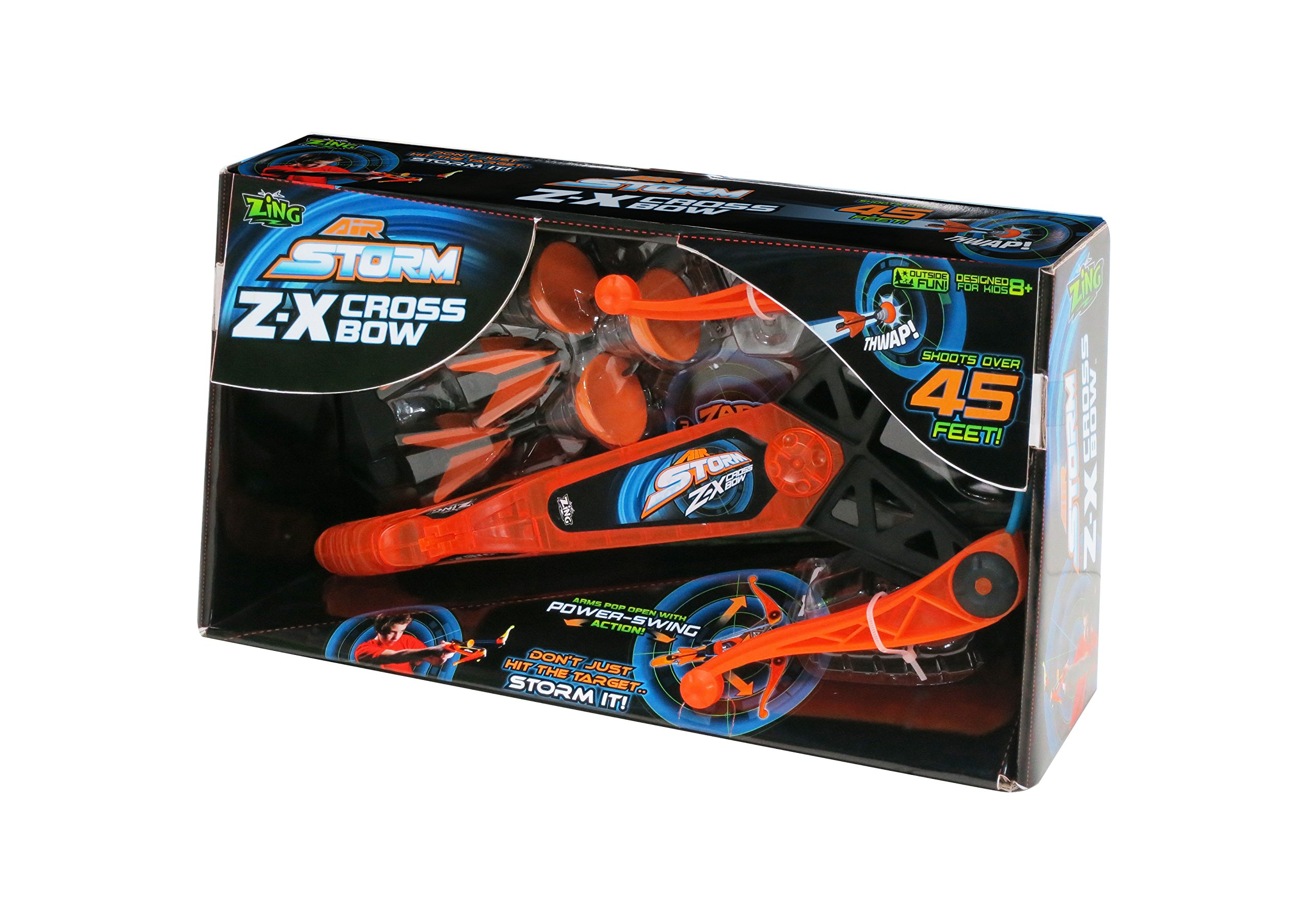 Zing Toys Air Storm ZX Crossbow, Multi Color, Toys for Girls