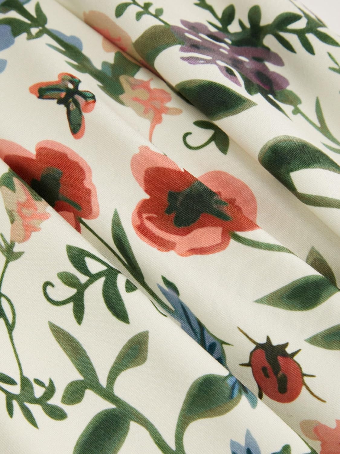 CIDER Womens Wide Leg Pants Floral Elastic Waist Palazzo Pants Boho Summer Casual Fashion Outfits - Image 6