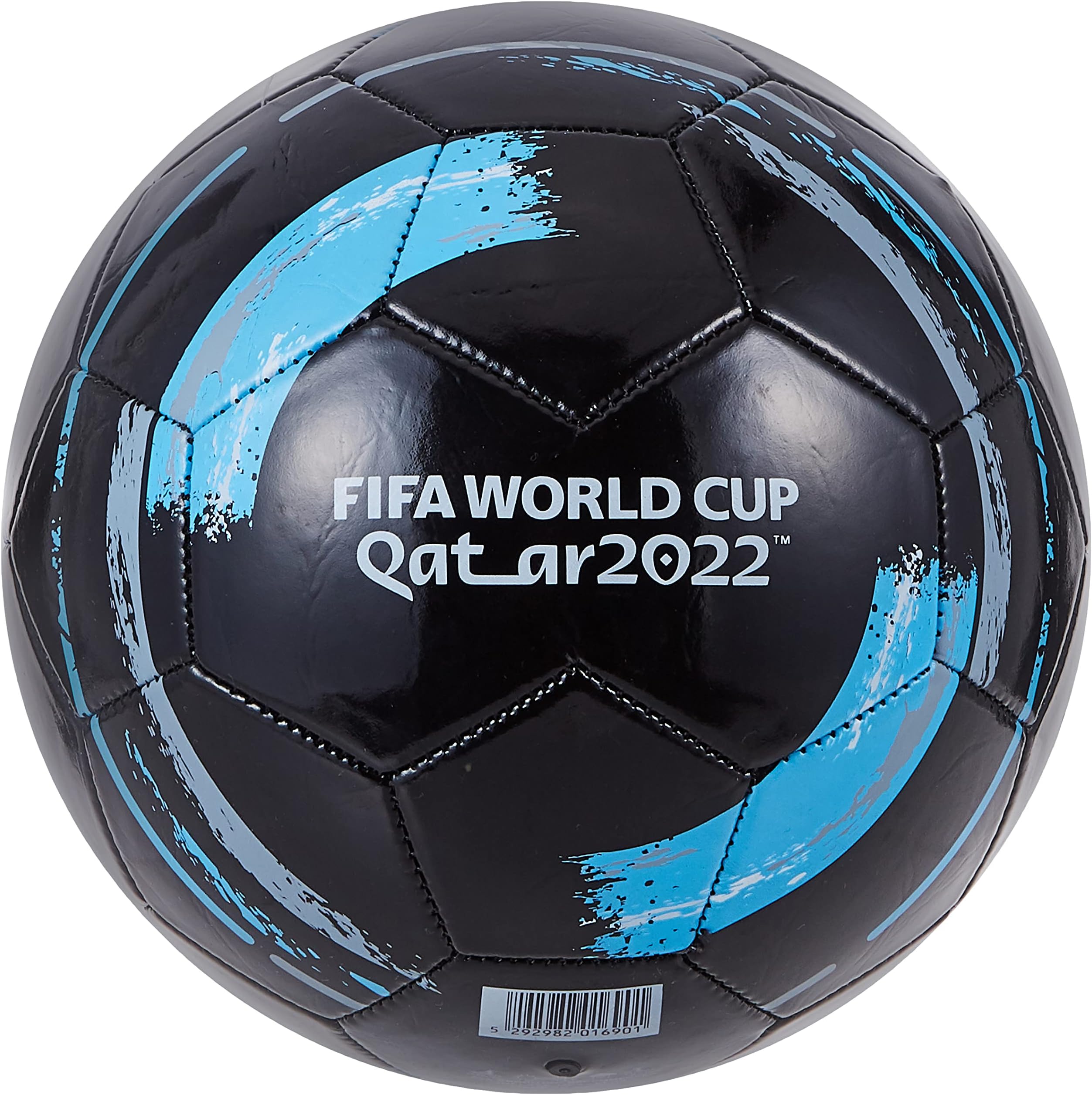 FIFAWorld Cup Qatar 2022 Football Goal Collection Size 5 Gn Black, Multicolor, 1001485XS