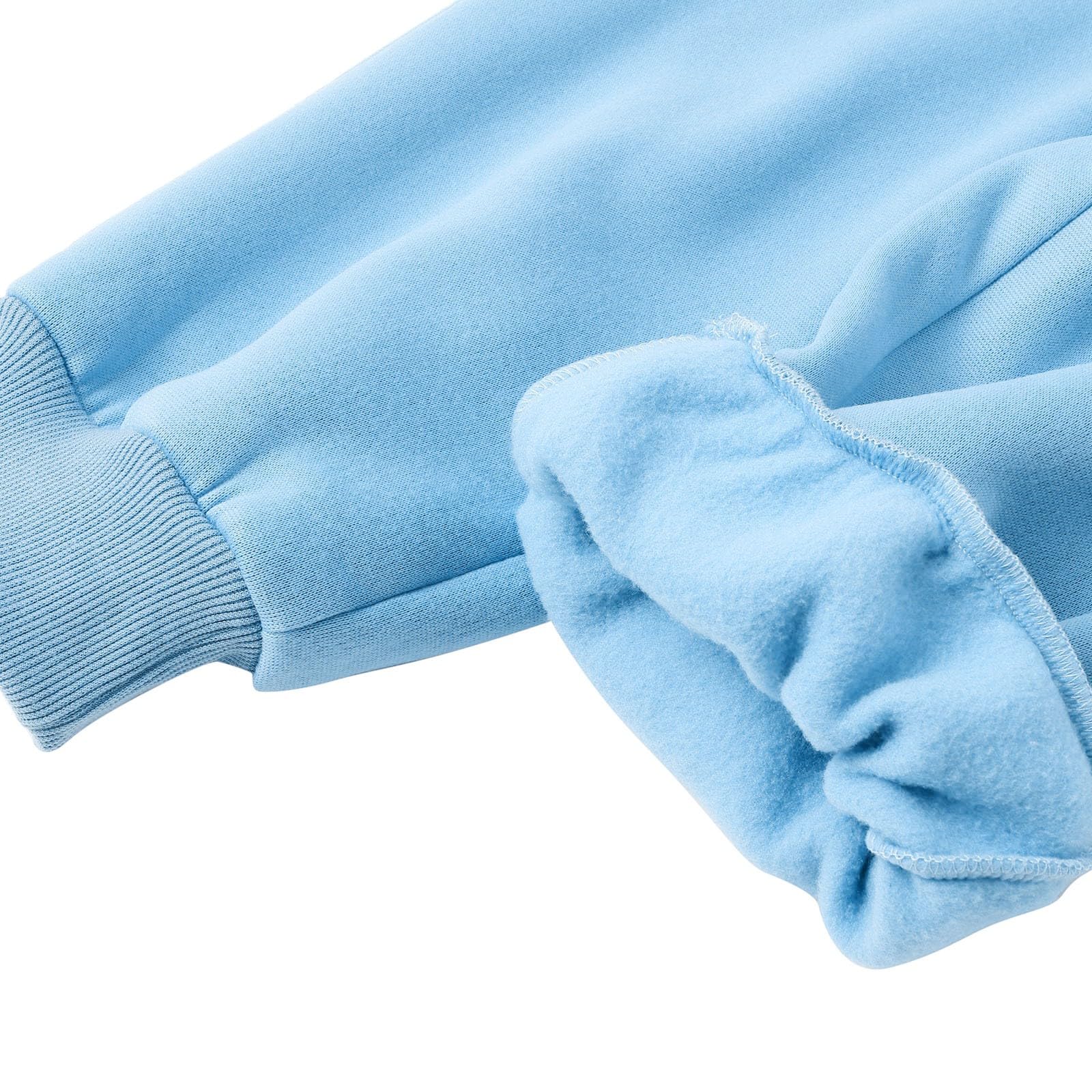 WINWUQB - Tuta da ragazza con collo alto e mezza zip | Accogliente scuola sport 2 pezzi tuta maglione pantaloni vacanza autunno inverno casual bambini tuta
