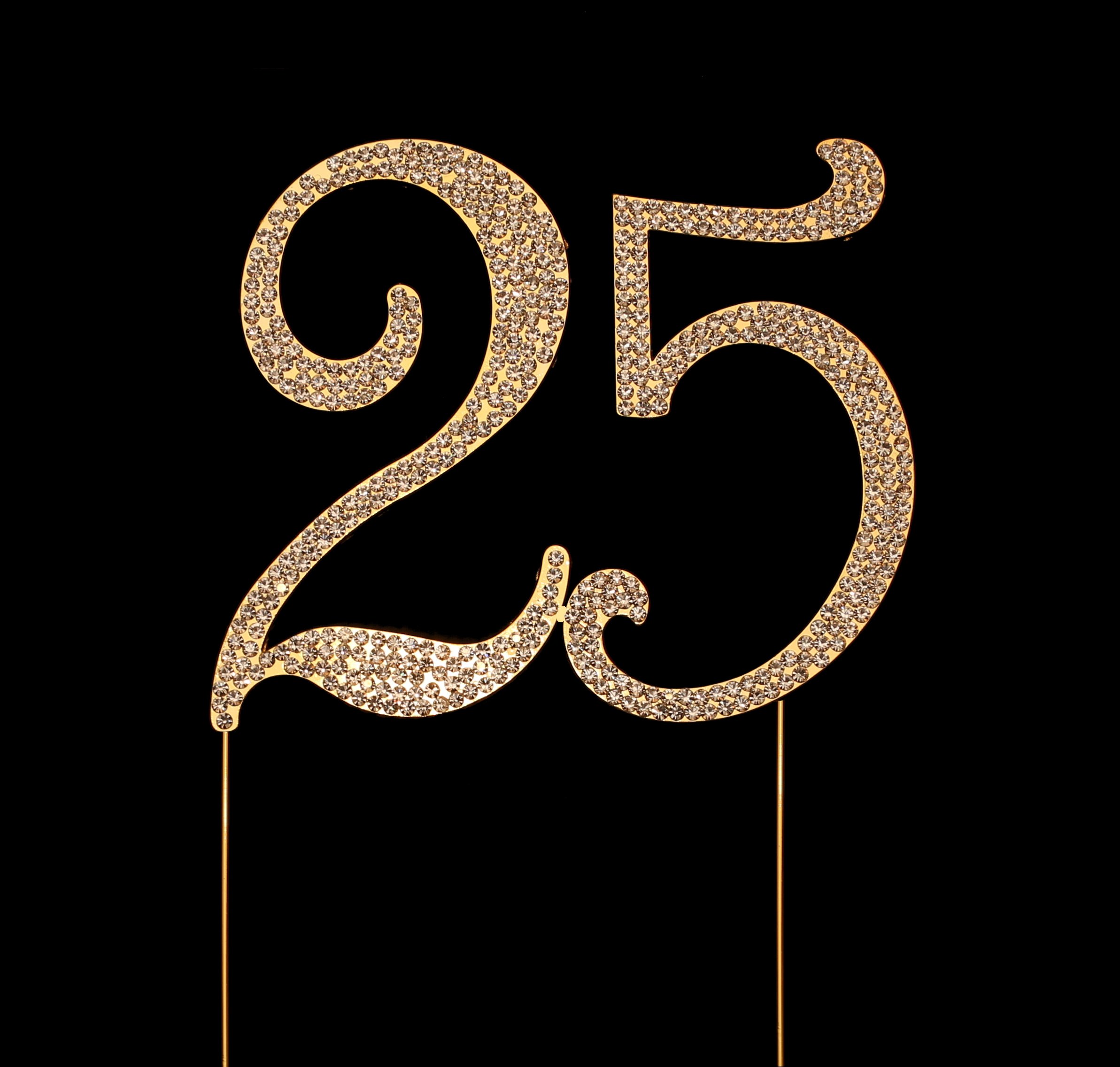 25 Charming Collections Number 25 for 25th Birthday or Anniversary