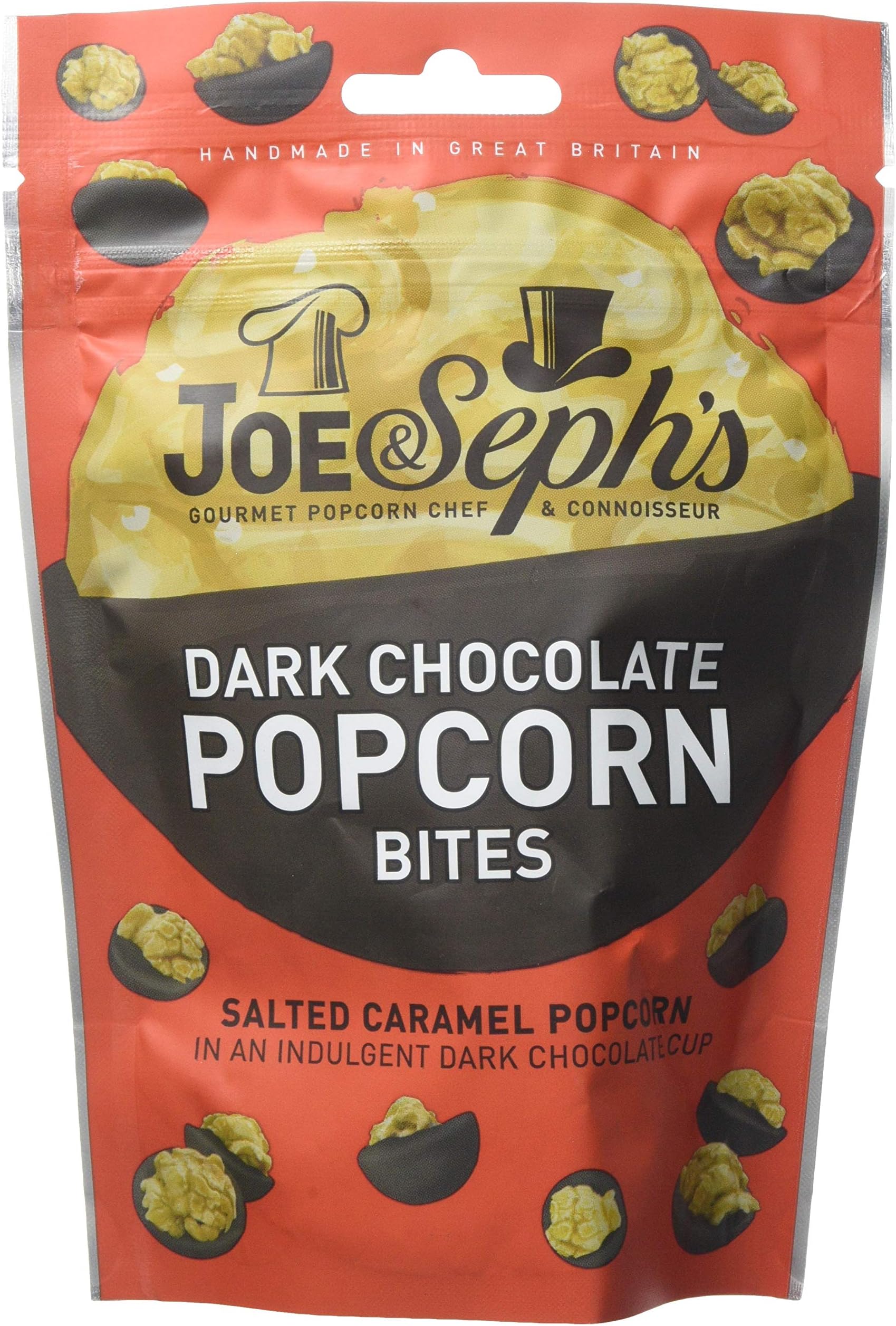 Joe & Seph’s Dark Chocolate Popcorn Bites, 63g