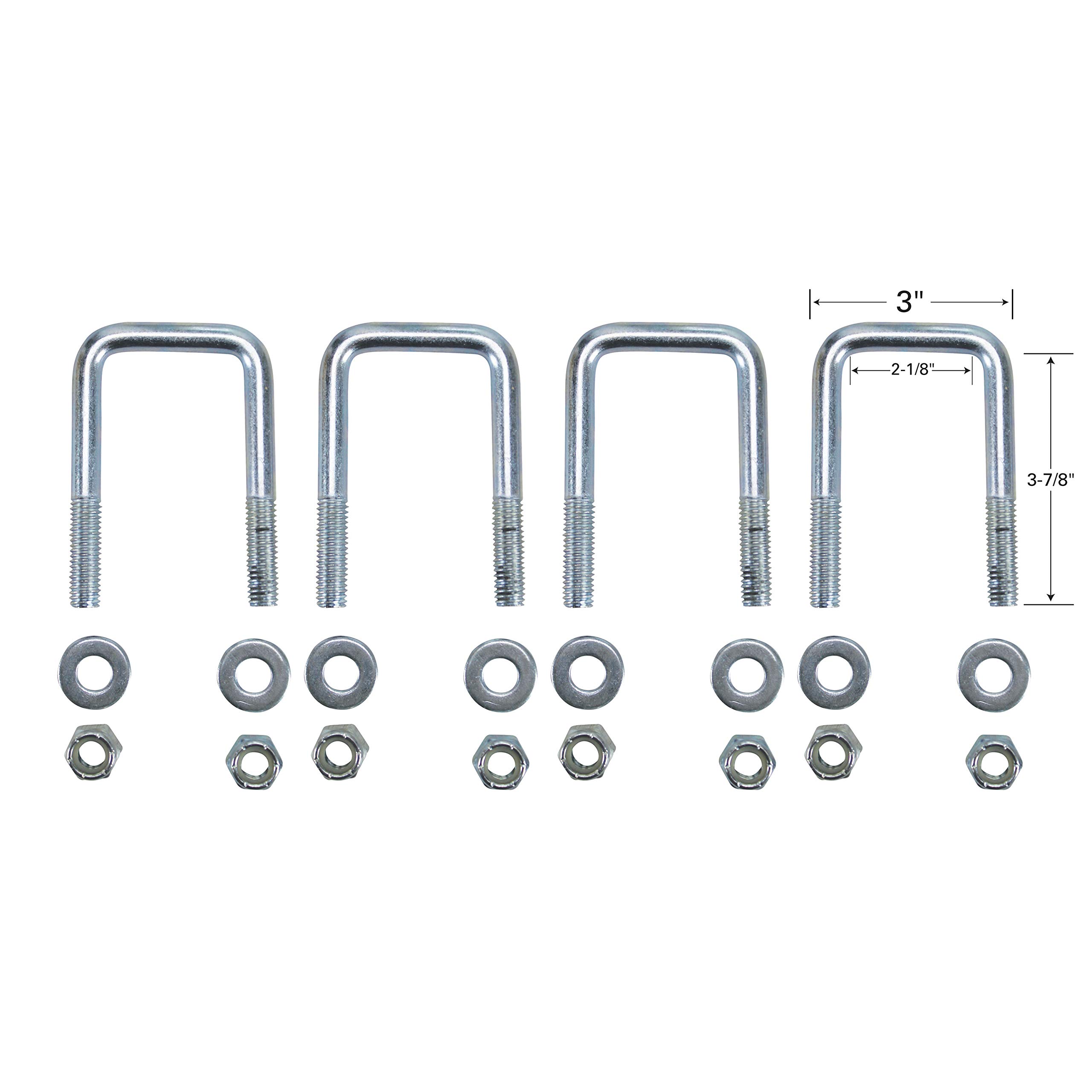 Extreme Max 3005.3783 schwere Pontoon Trailer Guide-ons