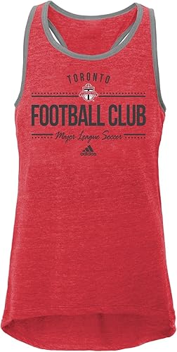 MLS - Camiseta sin mangas para niñas 7-16 "Honeycomb Lines" Triblend