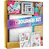 Pretty Me DIY Journal Kit for Girls - Gift for 8-14 Year Old Girl - Cool Birthday Gifts Ideas for Teens - Fun, Cute Art & Crafts Kits for Tween Teenage Kids- Scrapbook & Diary Supplies Toy Set