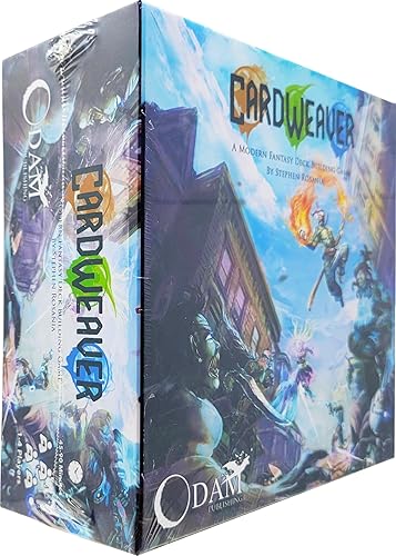 BoardGame Cardweaver un juego de construcción de mazos de fantasía moderno para 1-4 jugadores (15+)