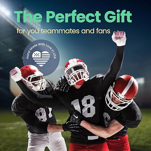 Miniatura 10 de Sportybella Football Bracelet Adjustable Paracord Bracelets. Unisex Football Charm Bracelet. Weaved Bracelet String wFootball Charm. Football Gifts